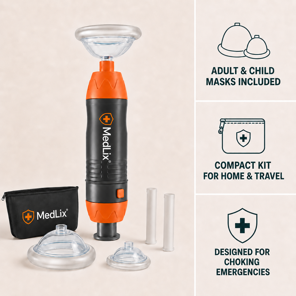 Medlix V2™ Anti-Choking Rescue Device
